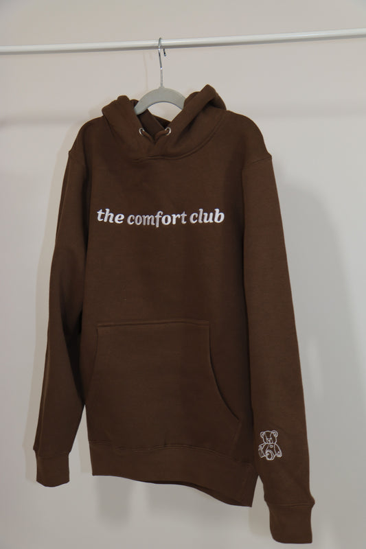 “the comfort club” hoodie