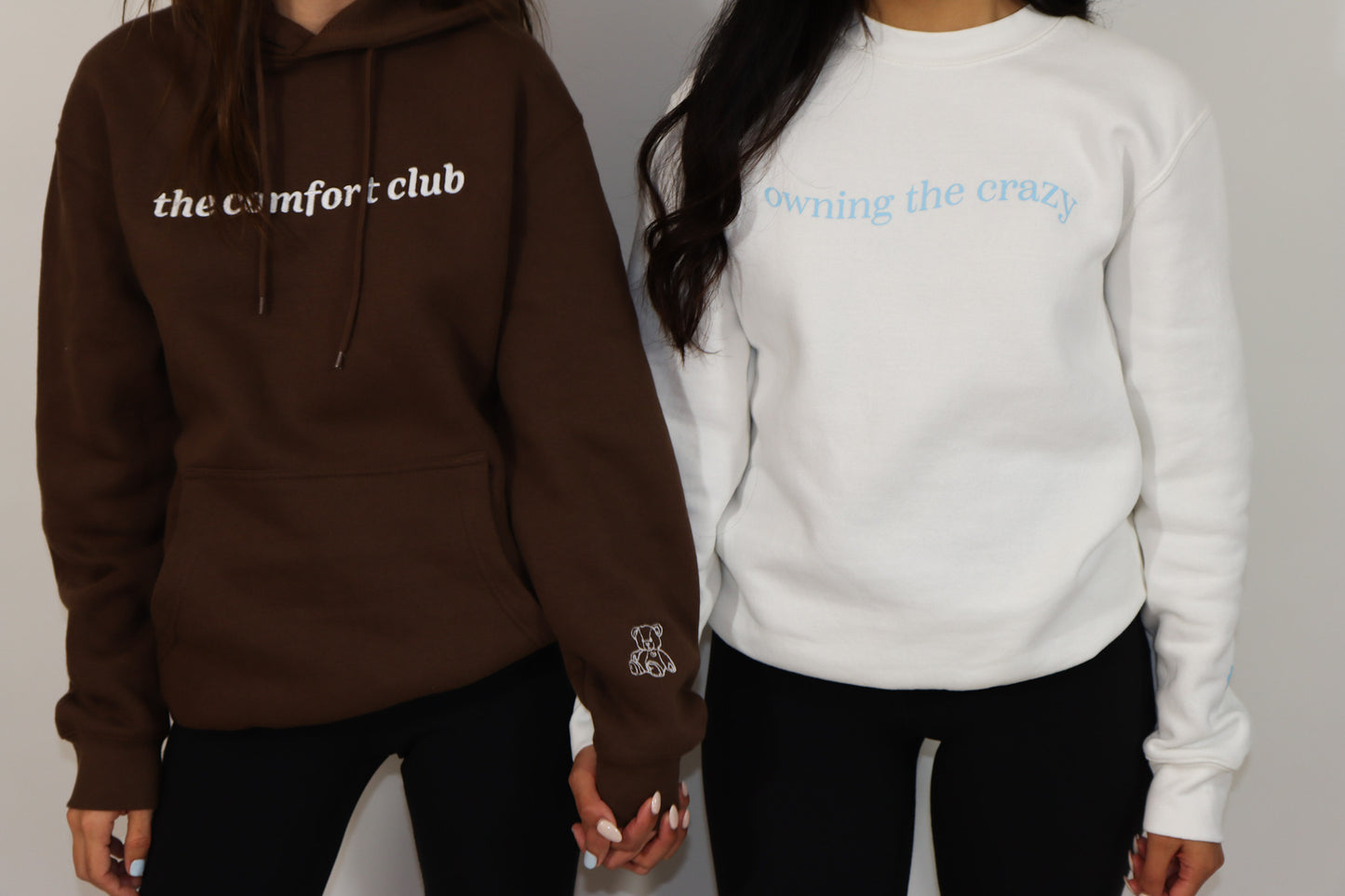 “the comfort club” hoodie